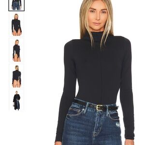 Good American Funnel Neck Bodysuit